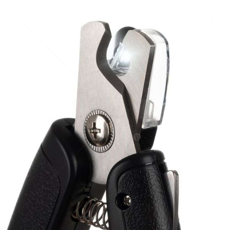 Клещи за нокти с LED светлина и пила, PURLOV