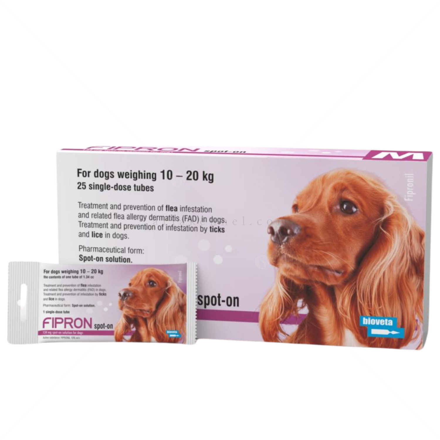 Пипета за външно обезпаразитяване FIPRON M 1x1.34 мл