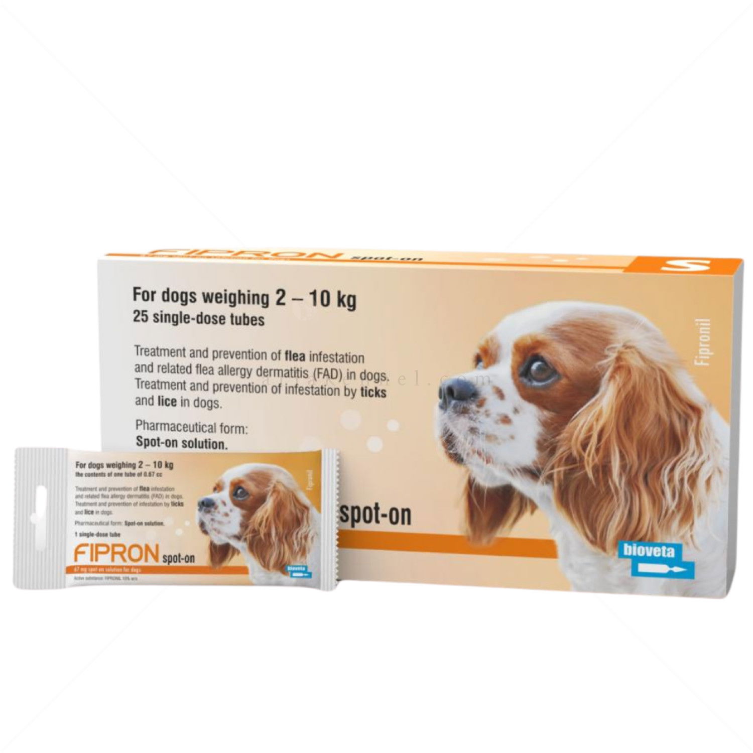 Пипета за външно обезпаразитяване FIPRON S 1x0.67 мл