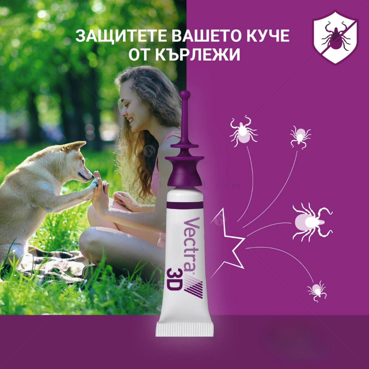 Пипети за външно обезпаразитяване VECTRA 3D 3x0.8 мл