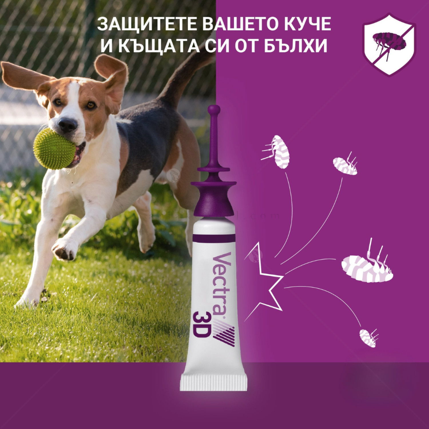 Пипети за външно обезпаразитяване VECTRA 3D 3x1.6 мл