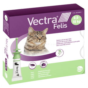 Пипети за външно обезпаразитяване VECTRA 3D 3x0.9 мл