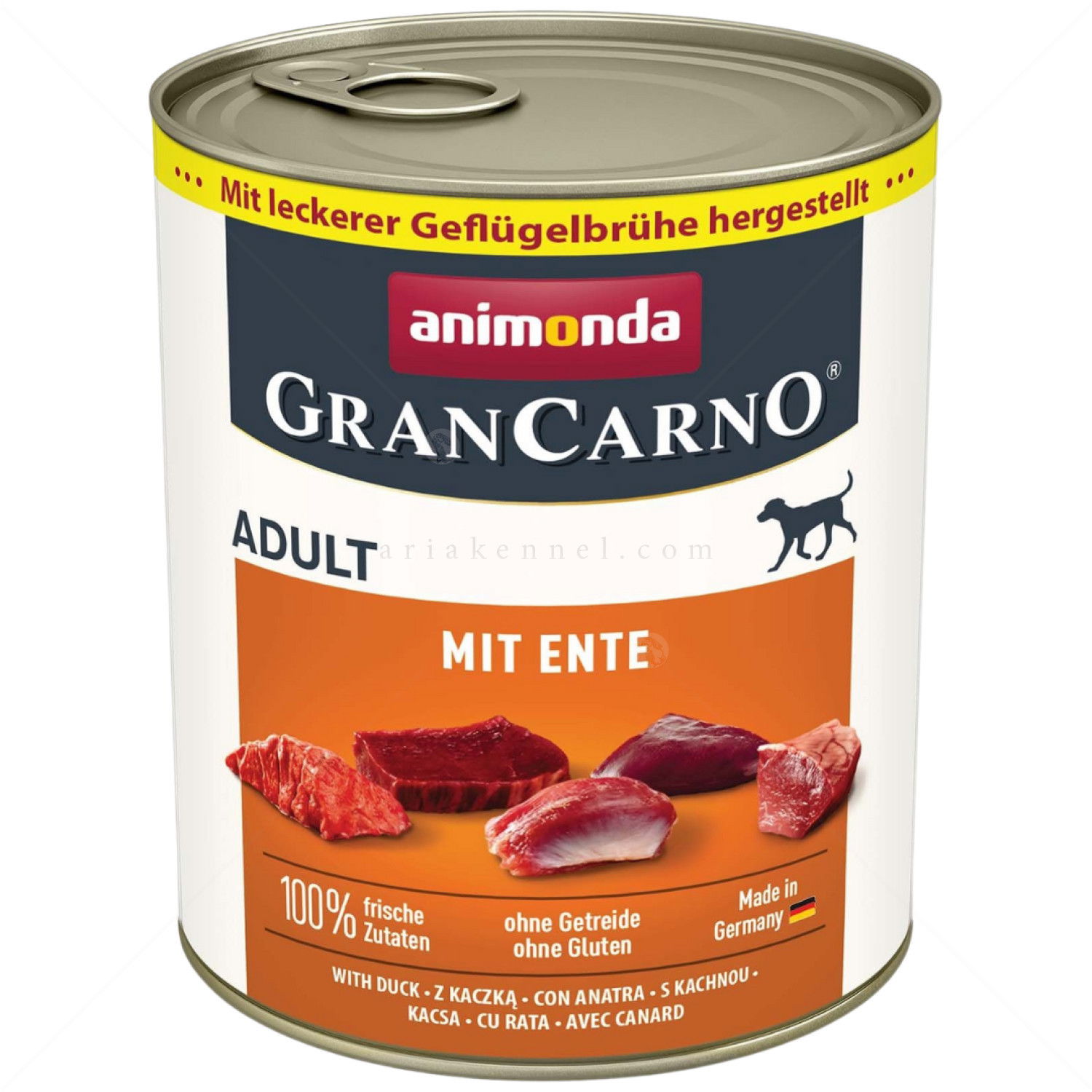 Консерва с патешко месо 800 гр Gran Carno Adult Ente