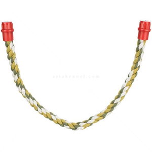 Въжена кацалка за птици TRIXIE, S, зелена