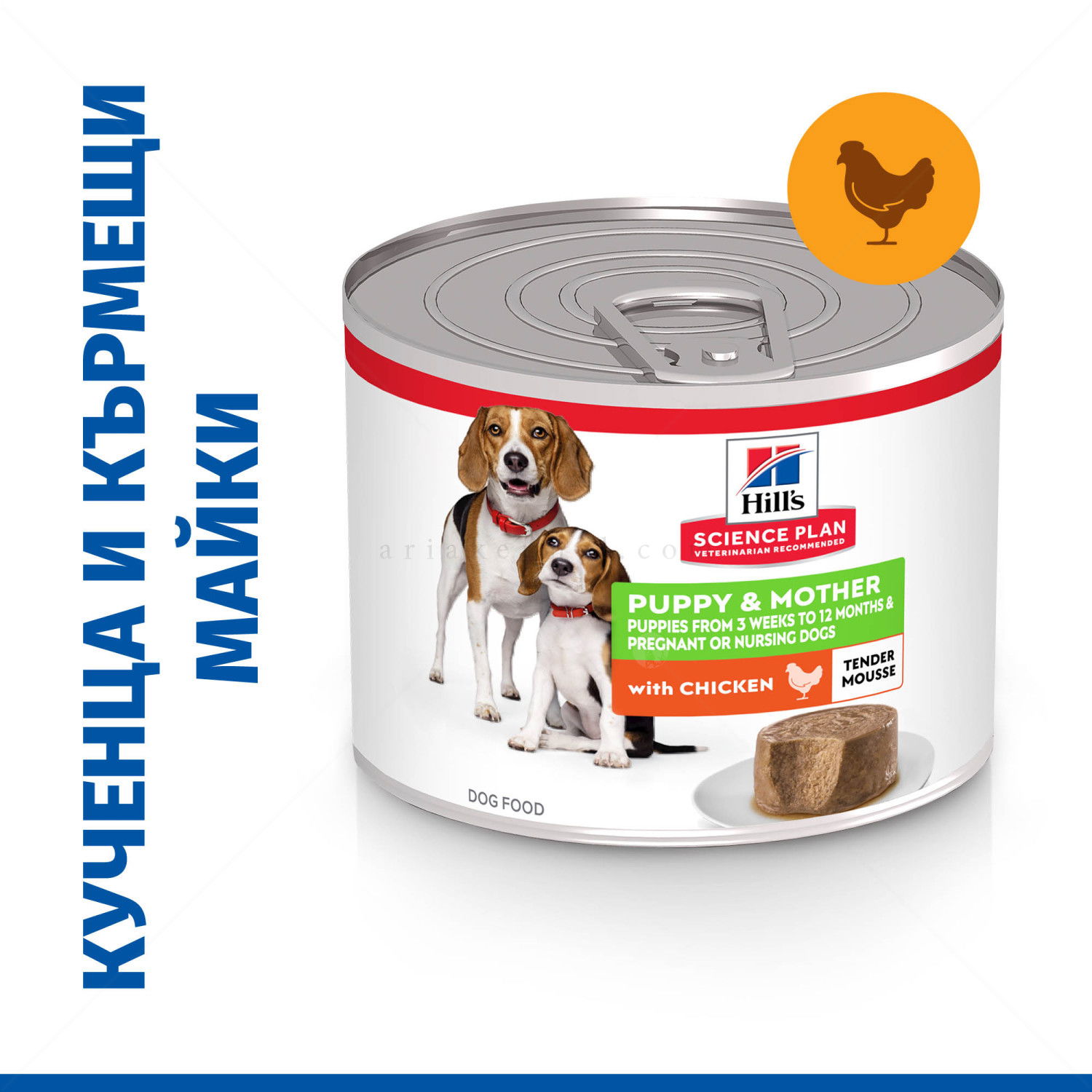 HILL’S Science Plan 200 гр Puppy&Mother Mousse Chicken