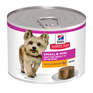 HILL’S Science Plan 200 гр Mature Adult 7+ Small&Mini Mousse Chicken