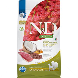 N&D Dog 2.500 кг Quinoa Medium&Maxi Skin&Coat Duck, coconut and tumeric