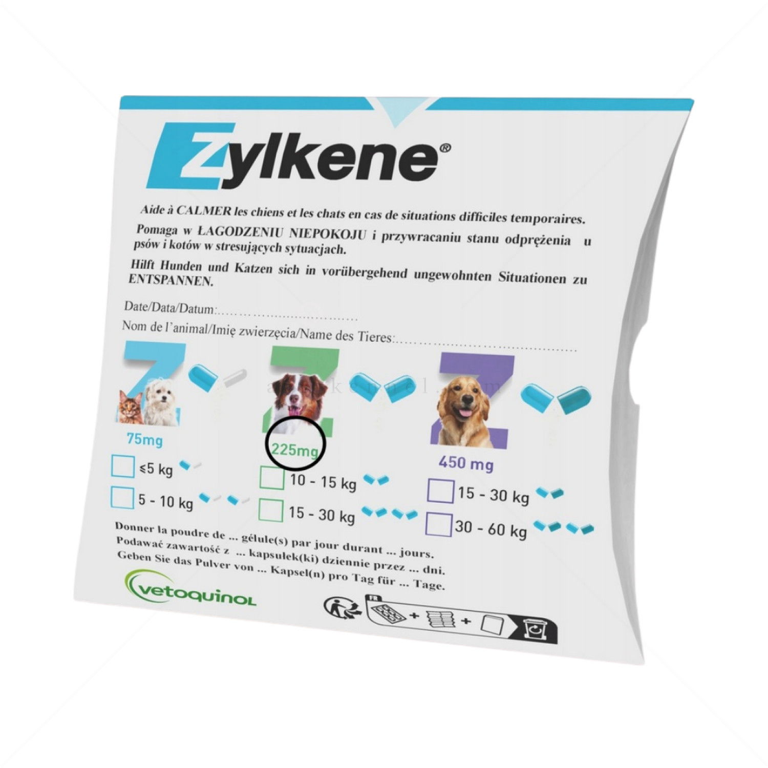 ZYLKENE 225 мг капсули срещу стресови фактори