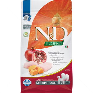 N&D Dog 2.500 кг Pumpkin Adult Medium&Maxi Chicken & Pomegranate