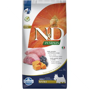 N&D Dog 7 кг Pumpkin Adult Mini Lamb & Blueberry