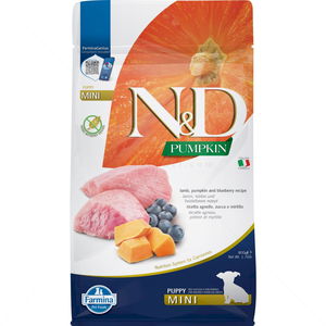 N&D Dog 0.800 кг Pumpkin Puppy Mini Lamb & Blueberry