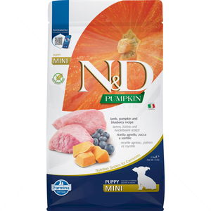 N&D Dog 2.500 кг Pumpkin Puppy Mini Lamb & Blueberry