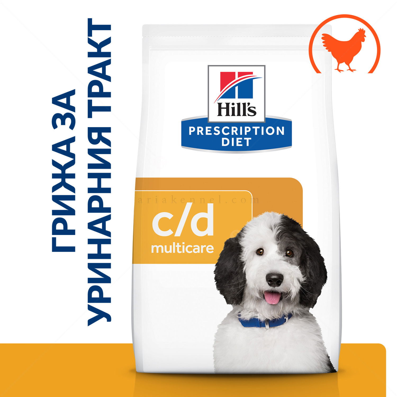 HILL'S Prescription Diet Canine C/D Multicare Urinary Care 1.500 кг