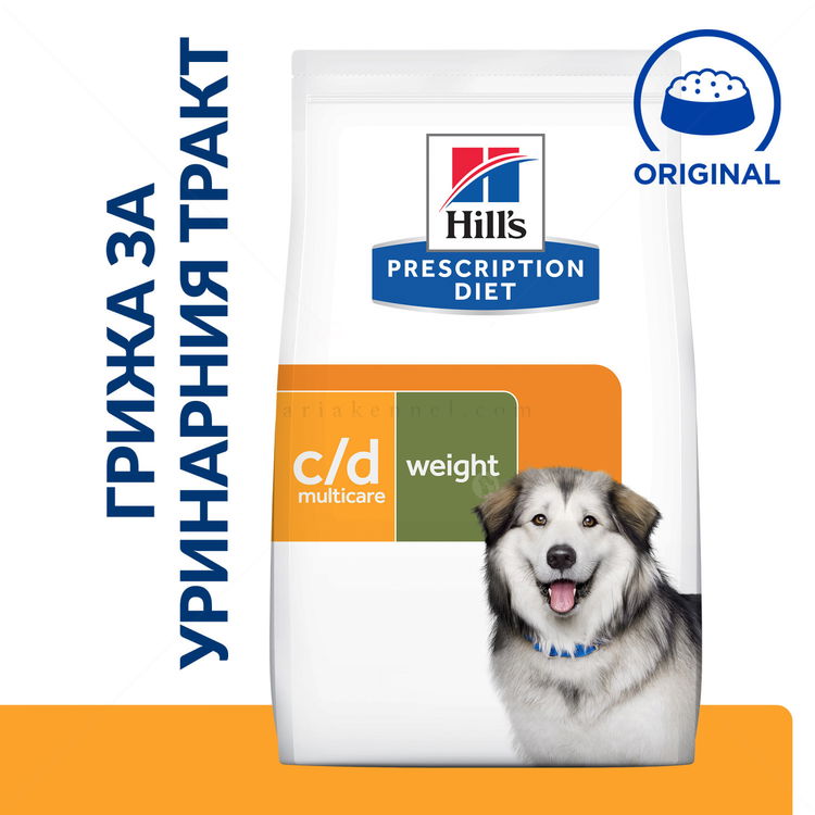 HILL'S Prescription Diet Canine C/D+ Metabolic 12 кг