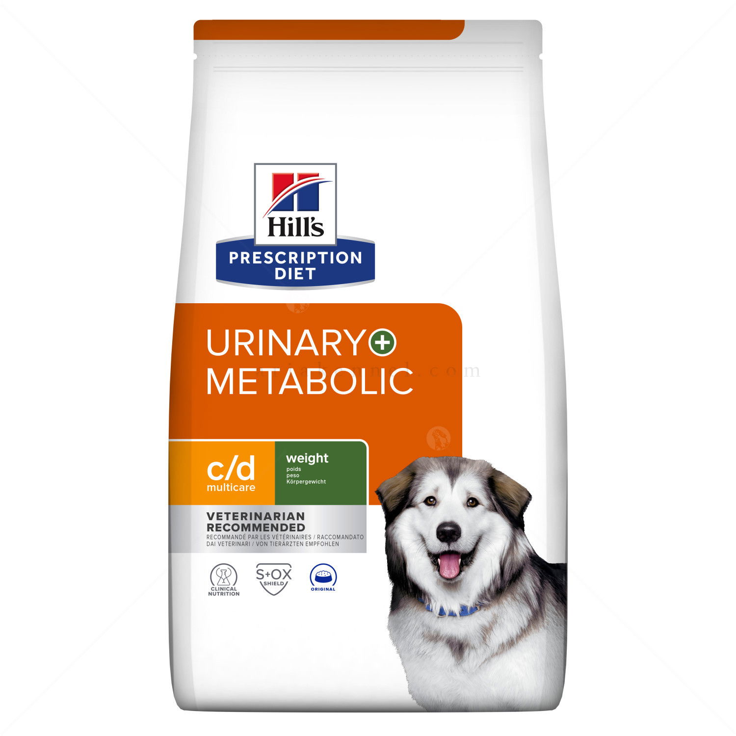 HILL'S Prescription Diet Canine C/D+ Metabolic 12 кг