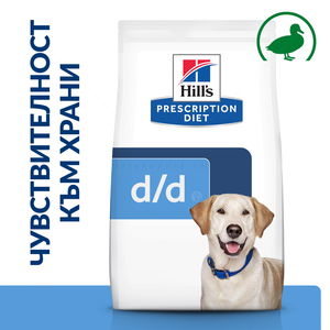 HILL'S Prescription Diet Canine D/D Food Sensitivities Duck&Rice 12 кг