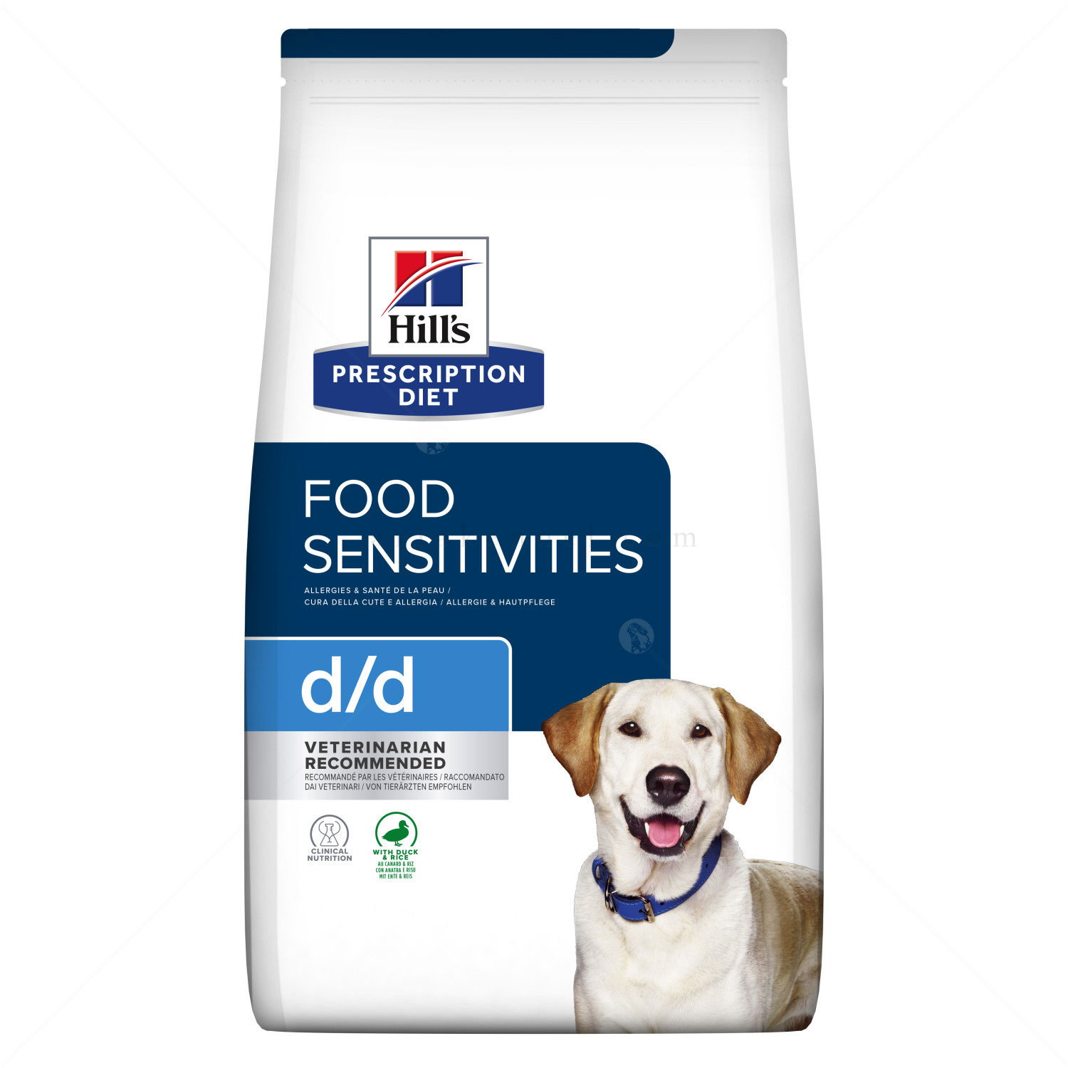 HILL'S Prescription Diet Canine D/D Food Sensitivities Duck&Rice 12 кг
