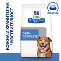 HILL'S Prescription Diet Canine Derm Complete Eggs&Rice 12 кг