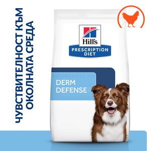 HILL'S Prescription Diet Canine Derm Defence 12 кг