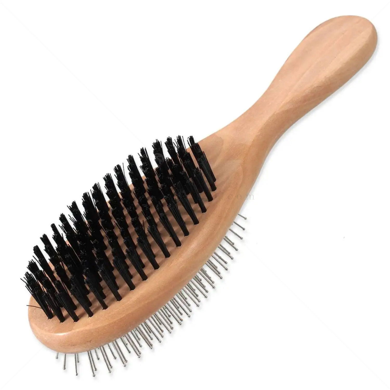 Двустранна дървена четка DOG FANTASY, размер M