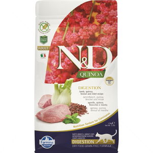 N&D Cat 1.500 кг. Quinoa Digestion Lamb