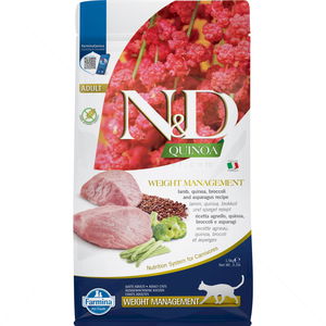 N&D Cat 1.500 кг. Quinoa Weight Management Lamb
