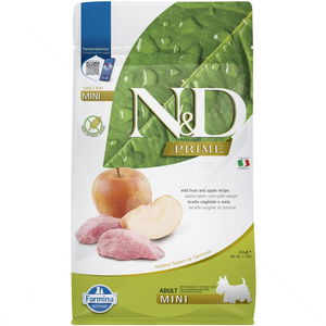N&D GF Prime Dog 0.800 кг Adult Mini Boar and apple