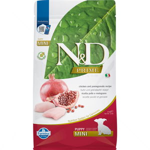 N&D Dog Prime 2.500 кг Puppy Mini Chicken and pomegranate