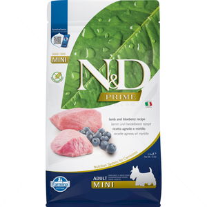 N&D GF Prime Dog 2.500 кг Adult Mini Lamb and blueberry