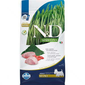 N&D Spirulina 2 кг Adult Mini Lamb and wolfberry