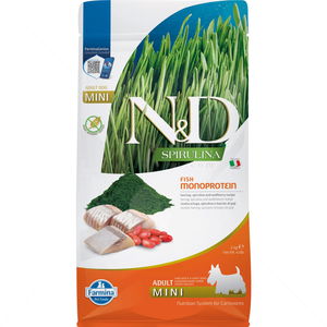N&D Spirulina 2 кг Adult Mini Herring and wolfberry