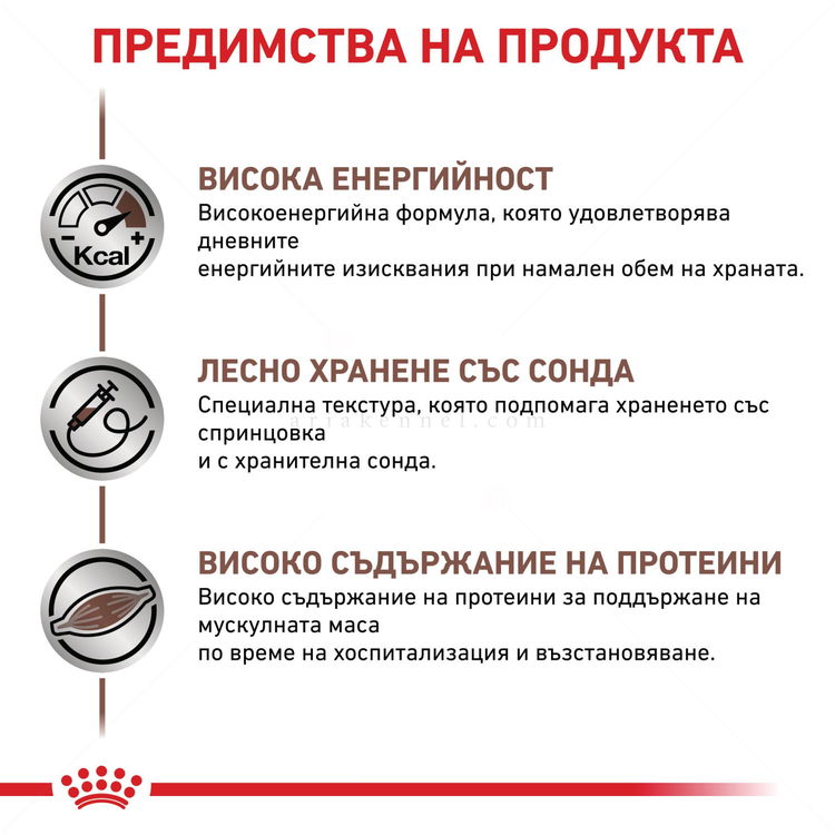 ROYAL CANIN Veterinary Dog Recovery 195 гр