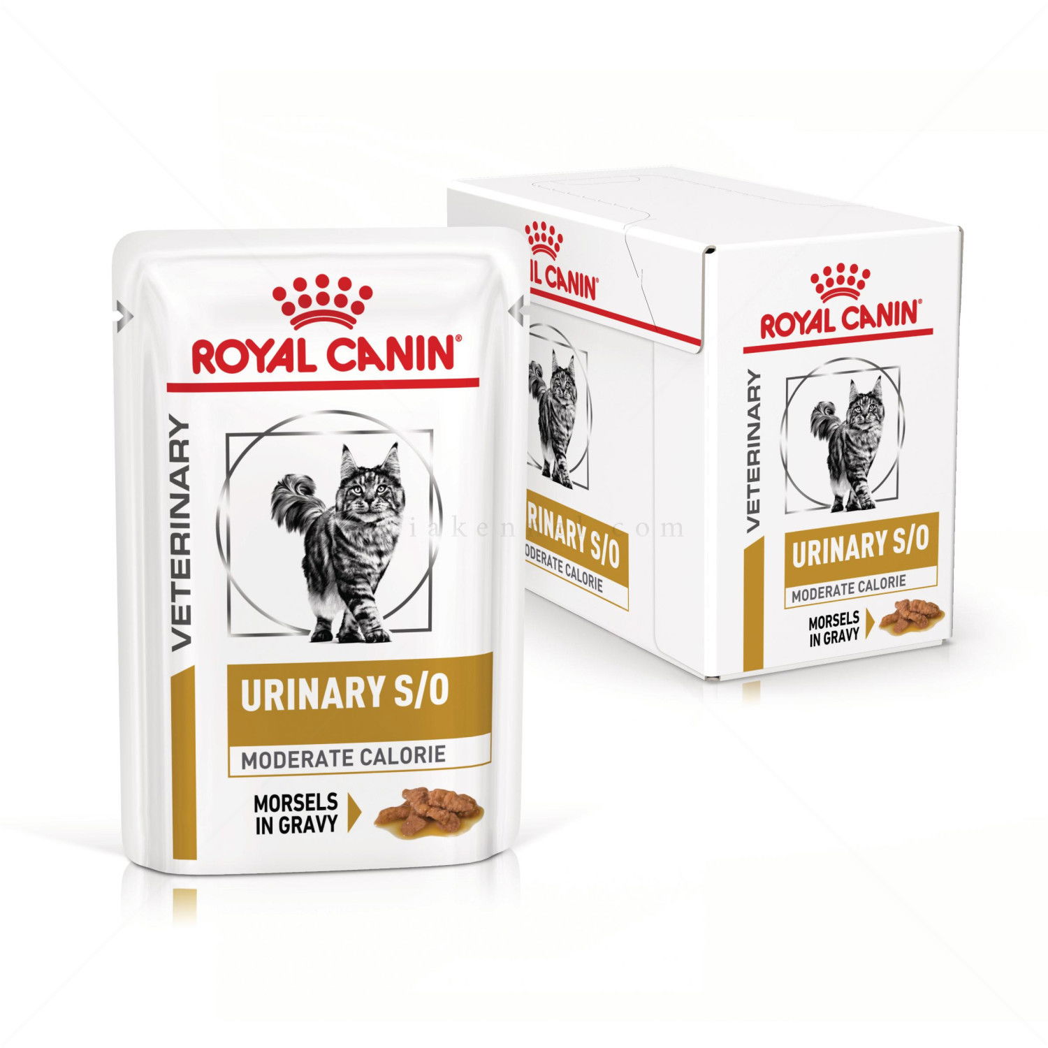ROYAL CANIN Veterinary Cat Urinary S/O Moderate Calorie Pouch 85 гр