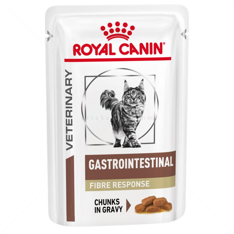 ROYAL CANIN Veterinary Cat Gastrointestinal Fibre Response Pouch 85 гр