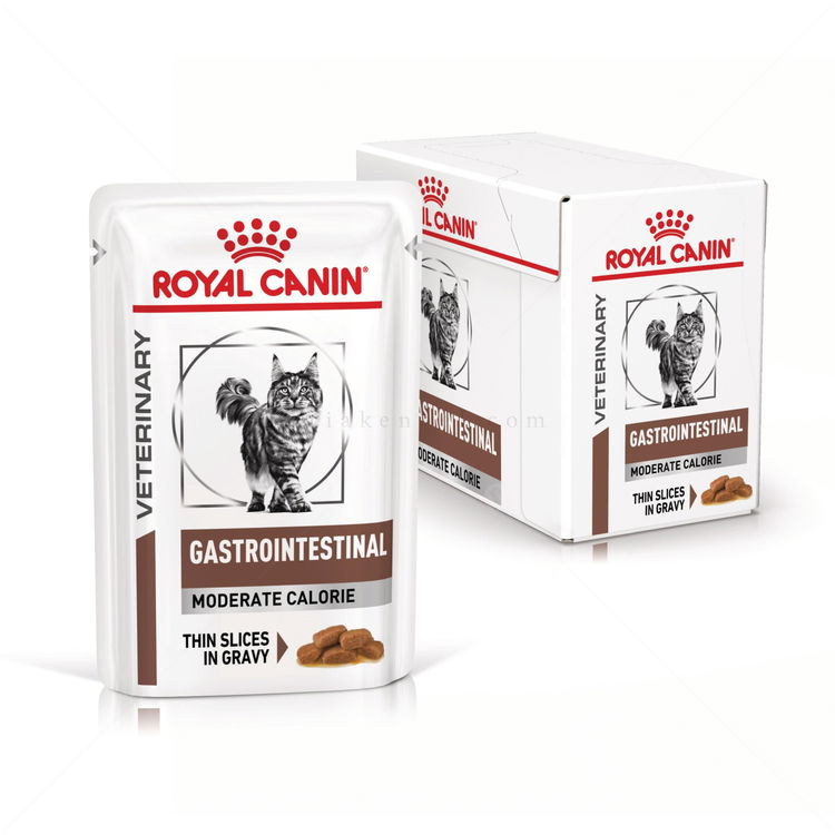 ROYAL CANIN Veterinary Cat Gastrointestinal Moderate Calorie Pouch 85 гр