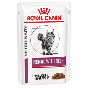 ROYAL CANIN Veterinary Cat Renal Beef Pouch 85 гр