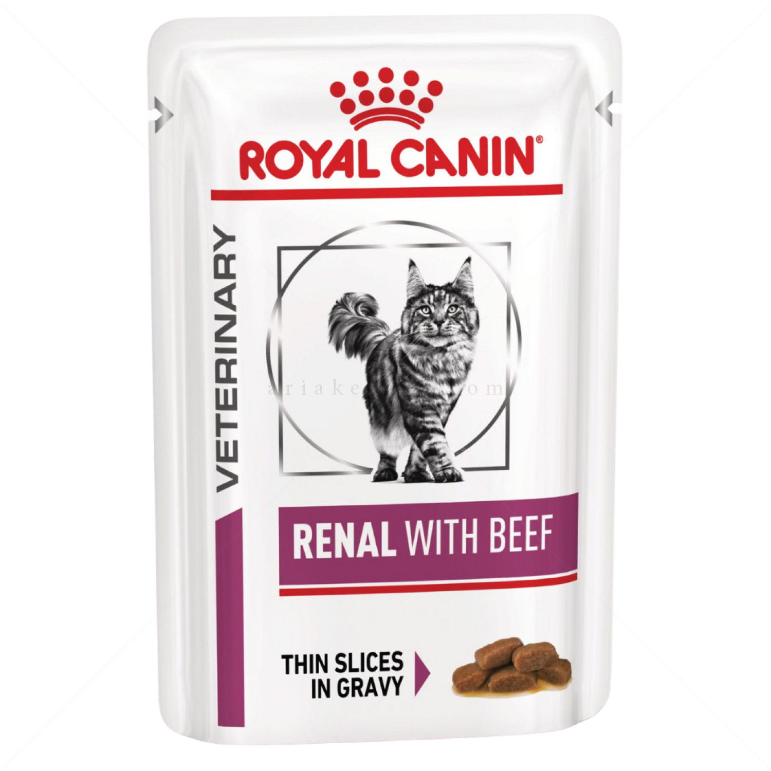 ROYAL CANIN Veterinary Cat Renal Beef Pouch 85 гр