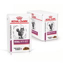 ROYAL CANIN Veterinary Cat Renal Beef Pouch 85 гр