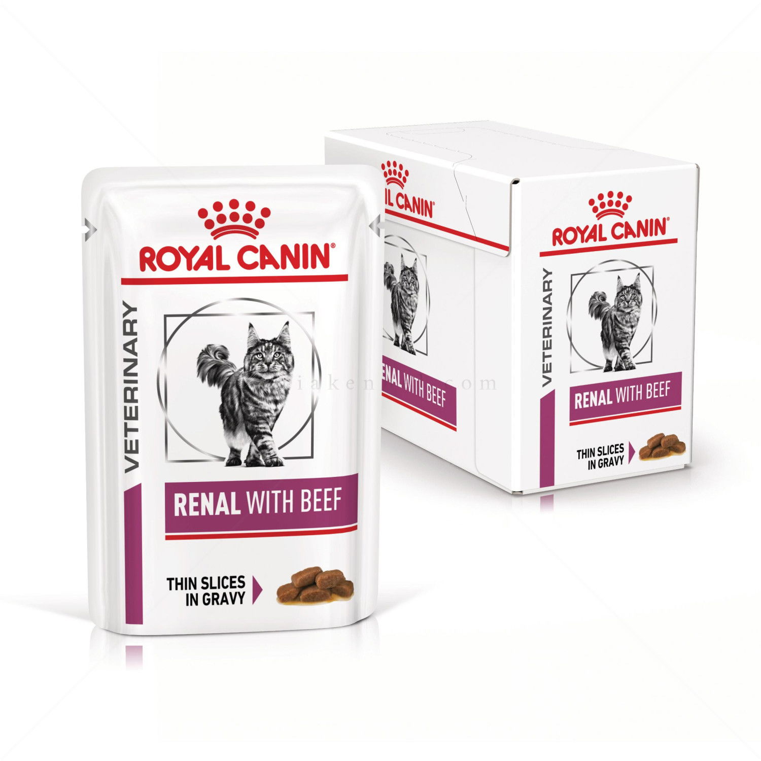 ROYAL CANIN Veterinary Cat Renal Beef Pouch 85 гр