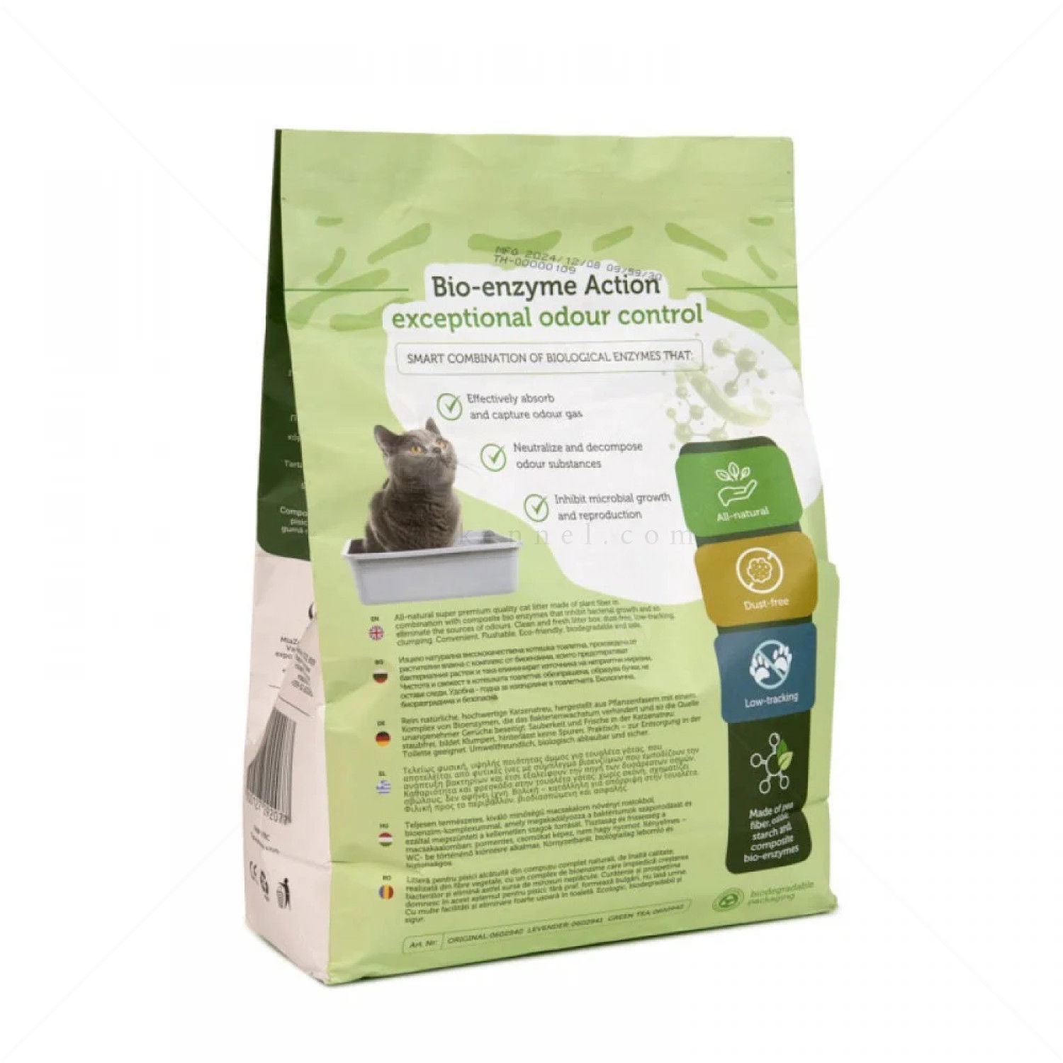 ECO CLEAN BOX 6 л/2.500 кг Тофу - с био ензими, лавандула