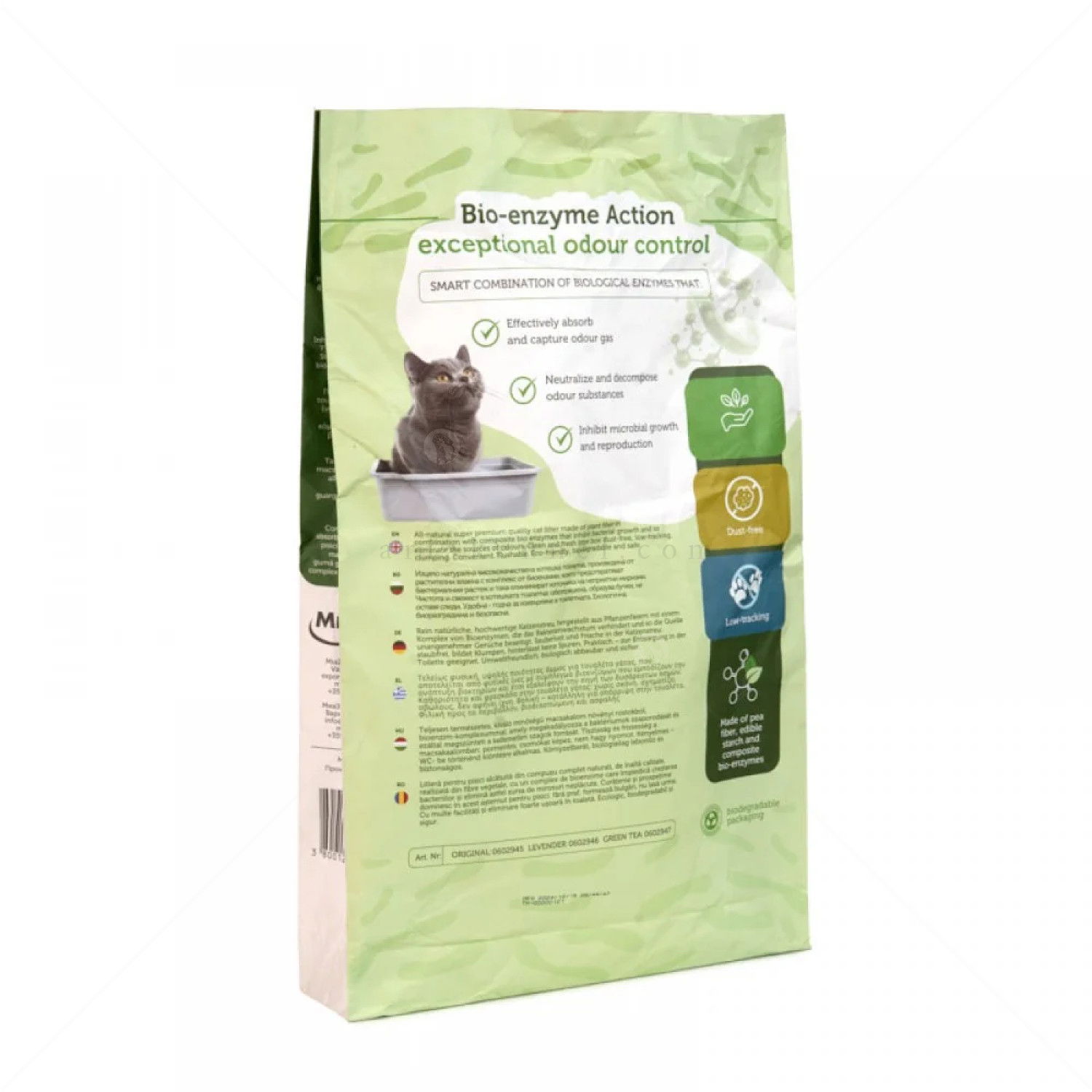 ECO CLEAN BOX 24 л/10 кг Тофу - с био ензими, натурална