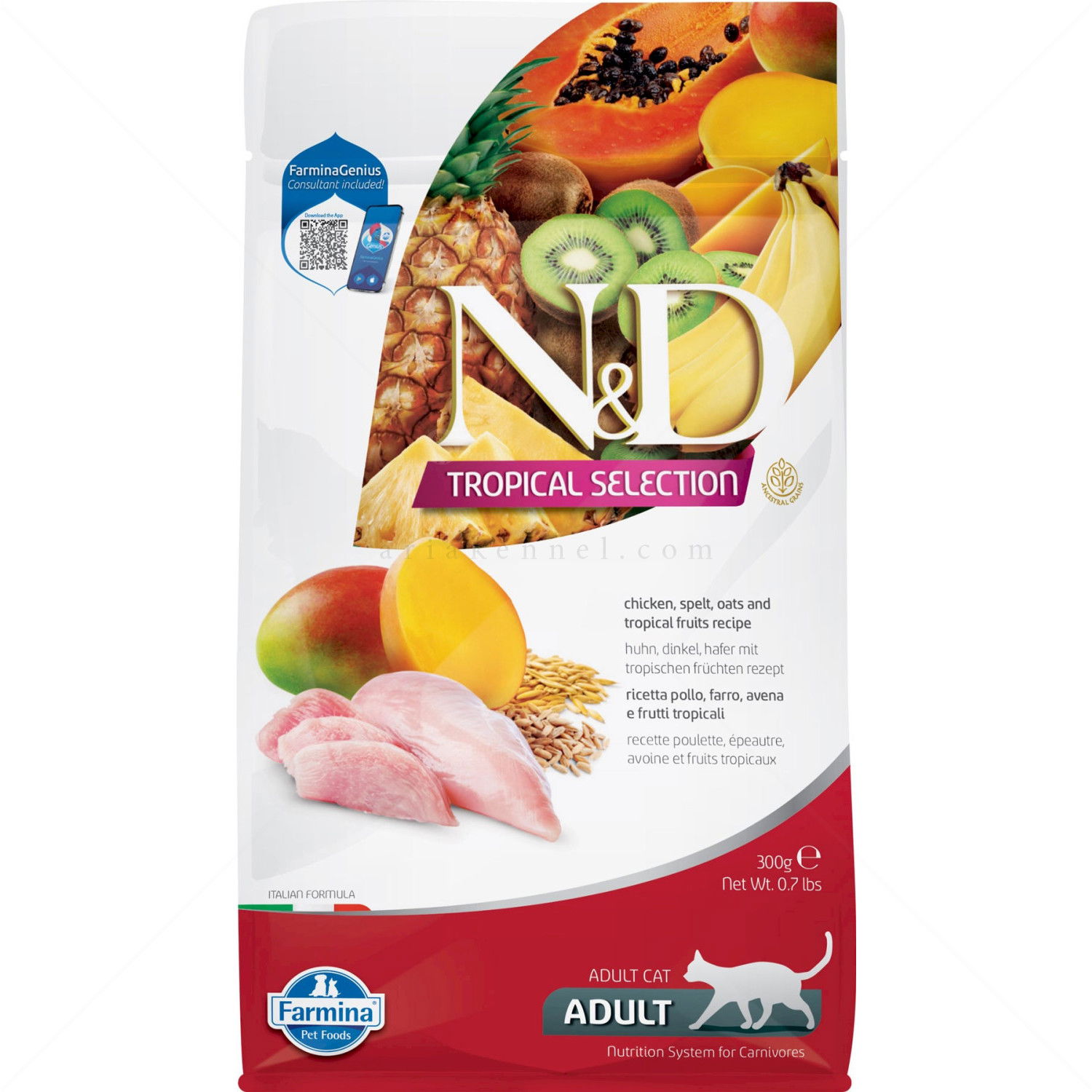 N&D Cat Tropical Selection Chicken - 0.300 кг