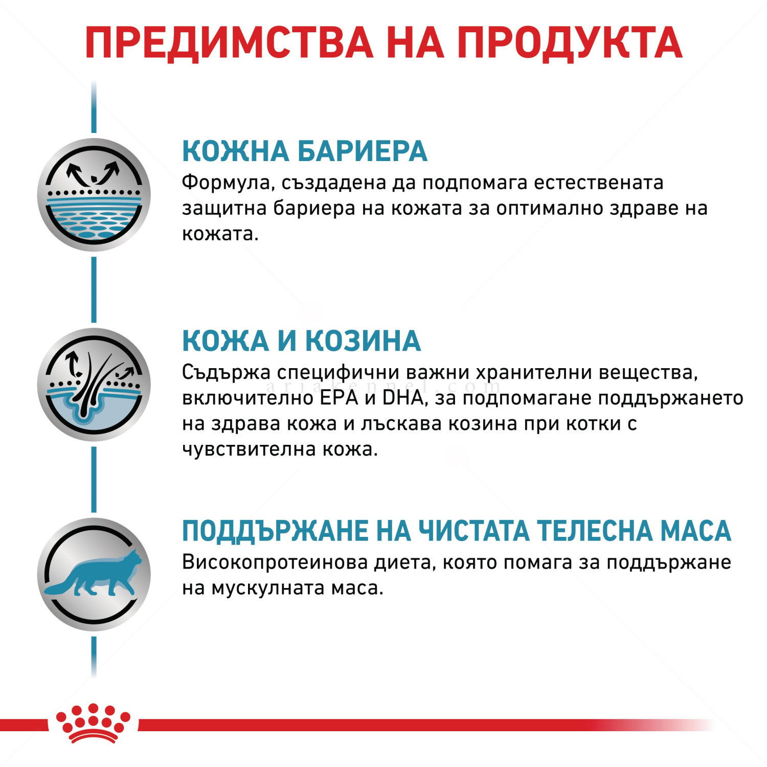 ROYAL CANIN Veterinary Cat Skin&Coat 1.500 кг