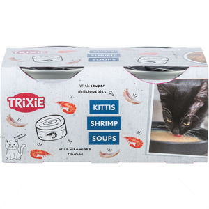 Супичка с пилешко месо и скариди TRIXIE Shrimp Soup 4х80 гр