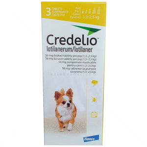 Таблетка за външно обезпаразитяване CREDELIO 1x56 mg