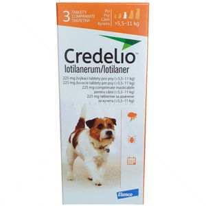 Таблетка за външно обезпаразитяване CREDELIO 1x225 mg
