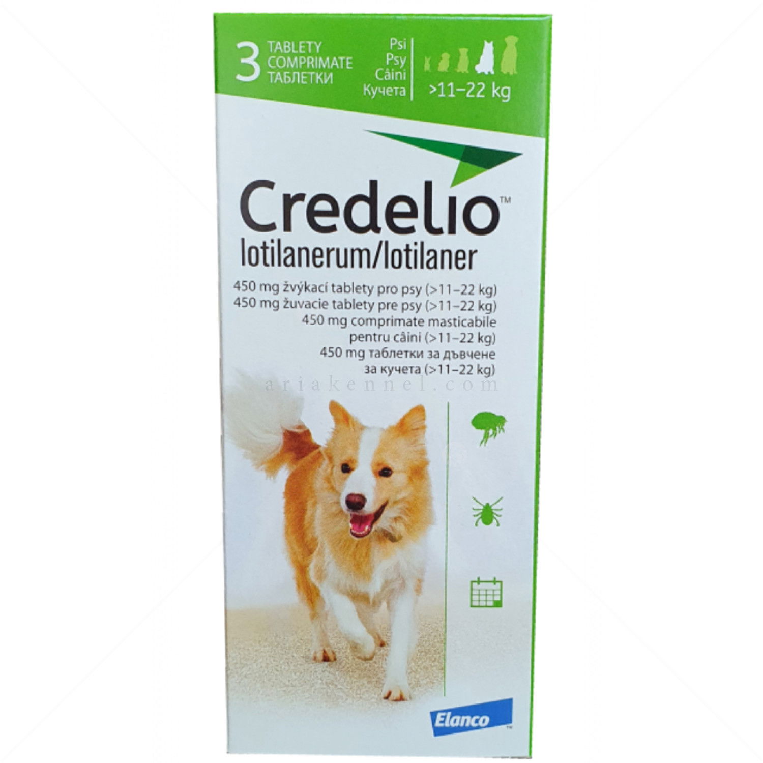 Таблетка за външно обезпаразитяване CREDELIO 1x450 mg