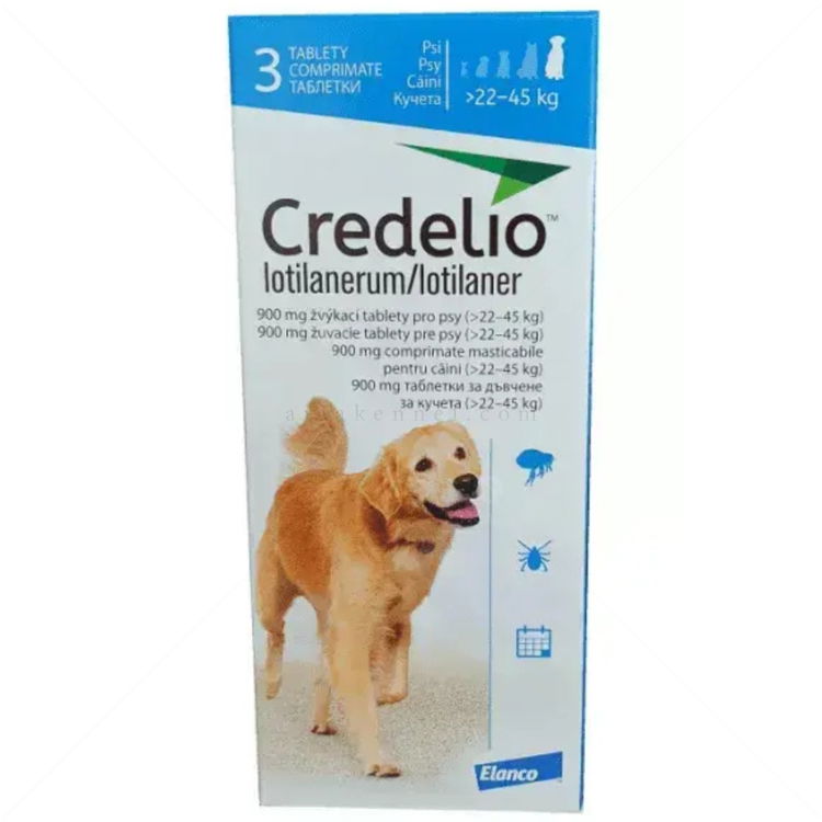 Таблетка за външно обезпаразитяване CREDELIO 1x900 mg