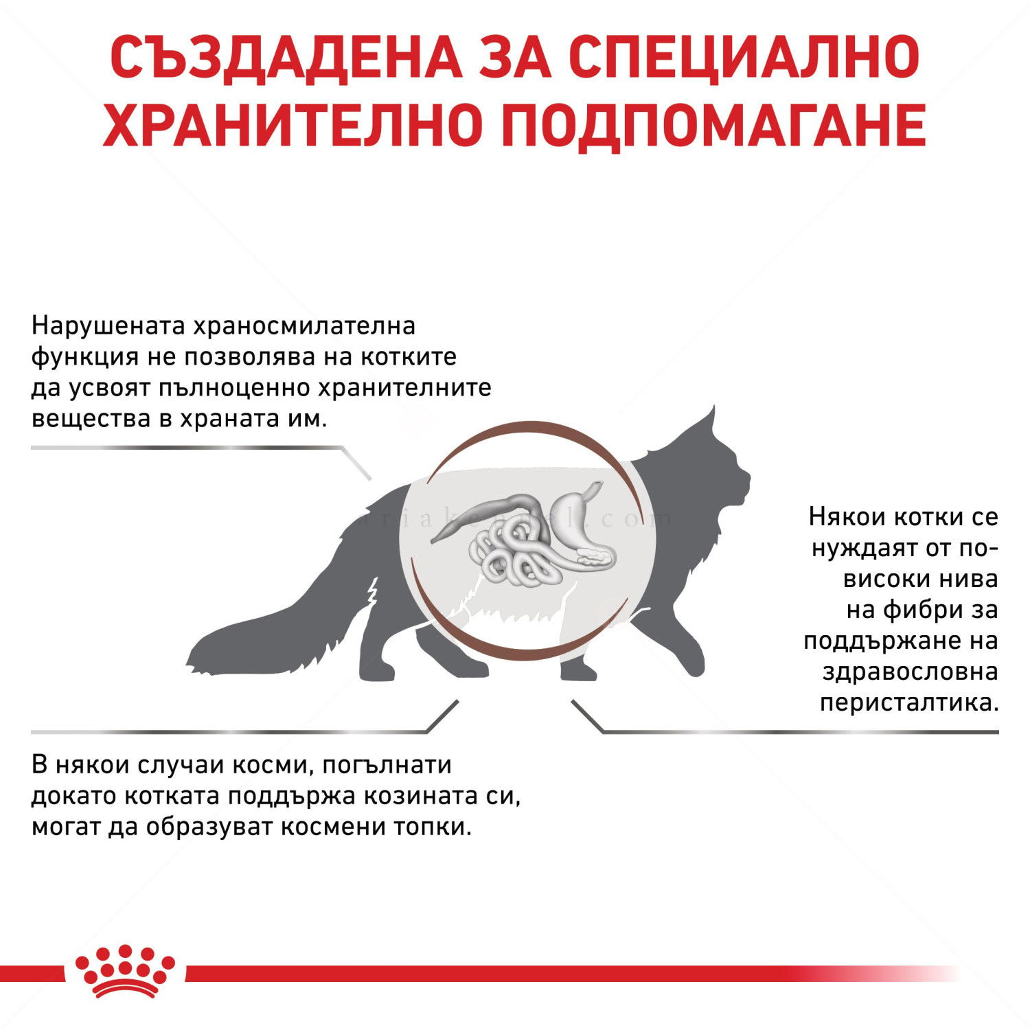 ROYAL CANIN Veterinary Cat Gastrointestinal Hairball 2 кг