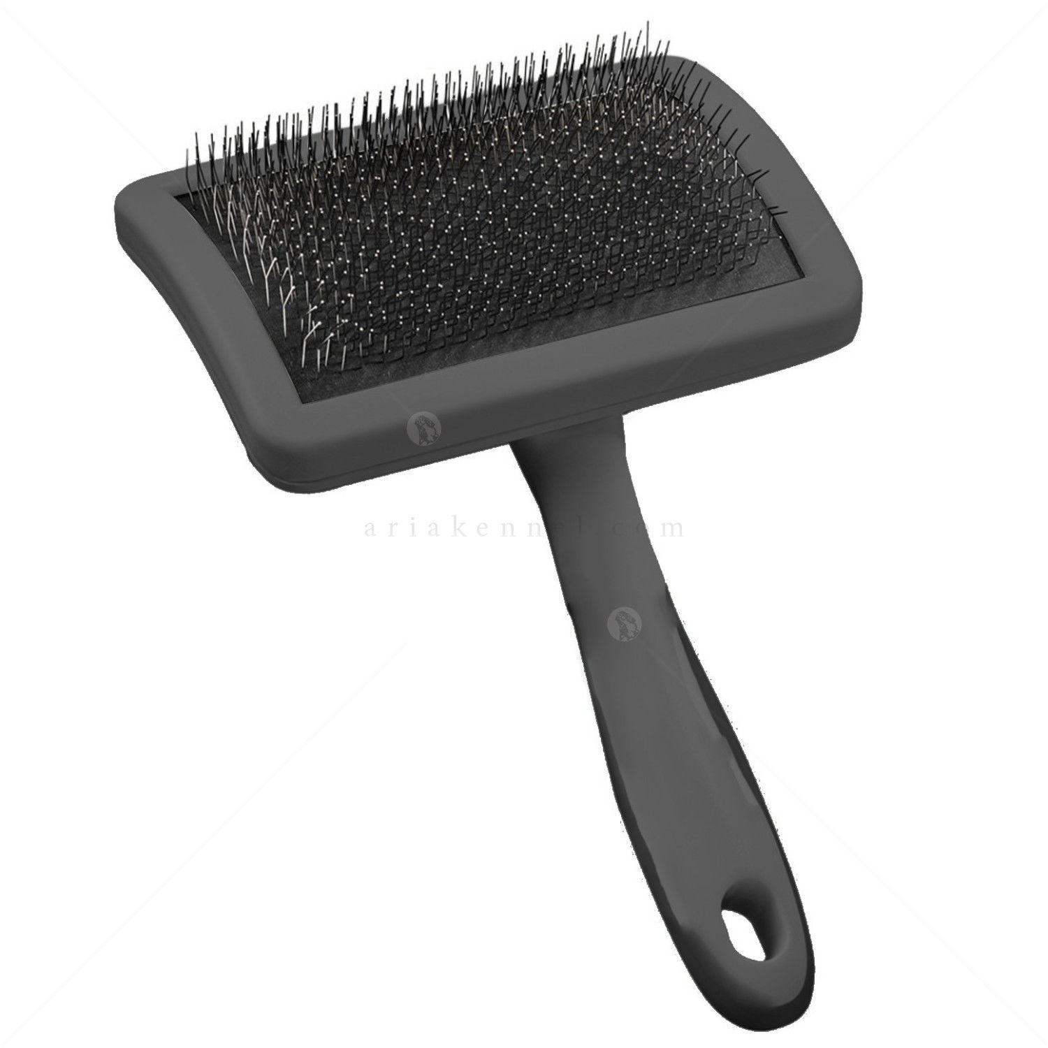 FERRIBIELLA Четка за фино разресване с гумена дръжка, голяма